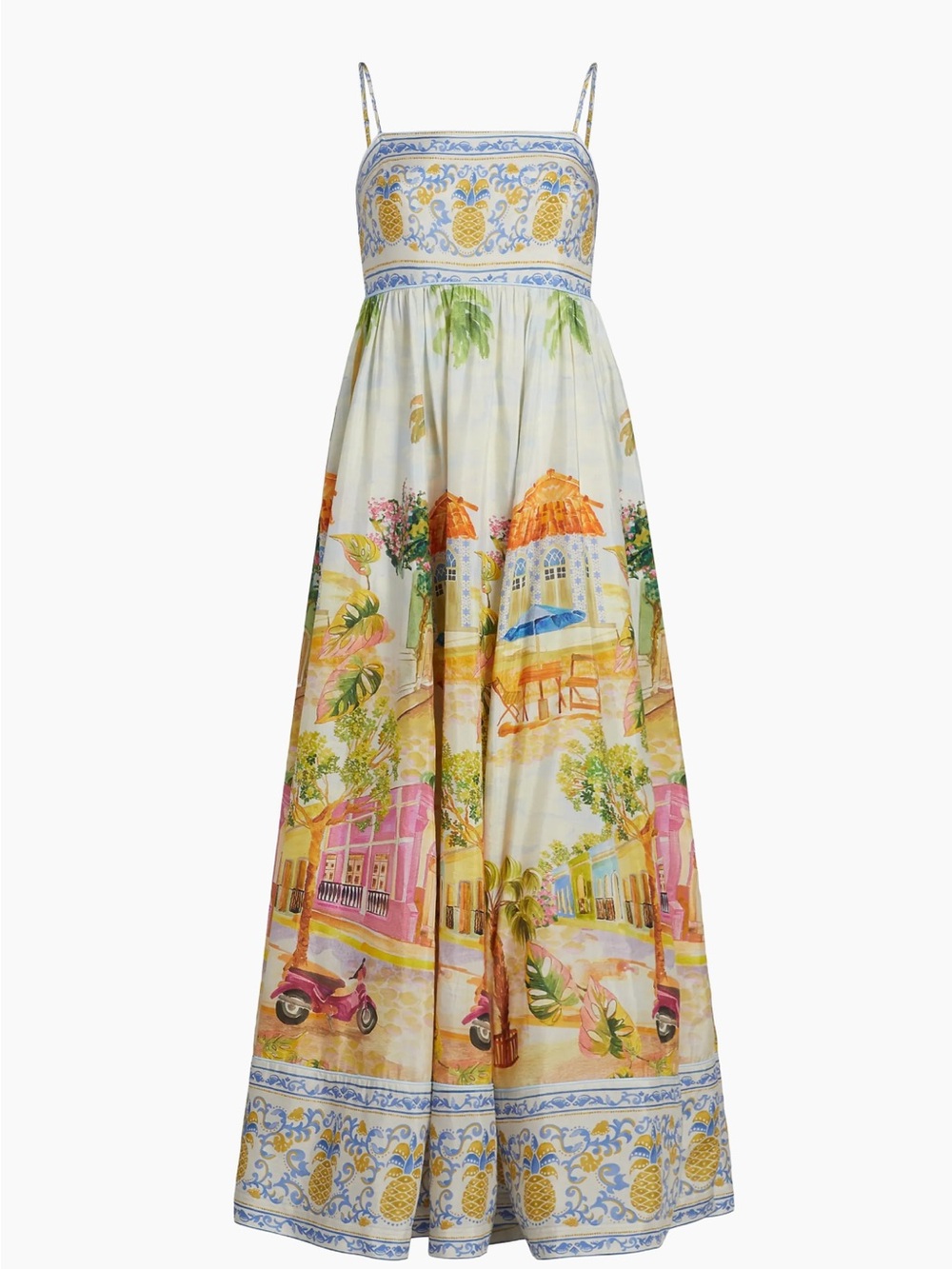 Farm Rio Aracarti Printed Maxi Dress Multicolor - Picture 4 of 10